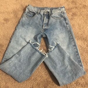 Mom/low waisted jeans